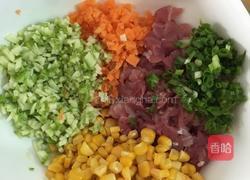 咸蛋黄蒸糯米肉的做法图解4