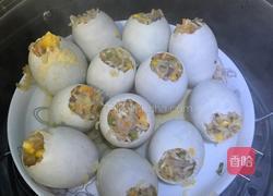 咸蛋黄蒸糯米肉的做法图解7
