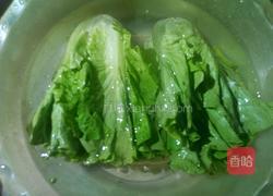 蚝汁生菜的做法图解2