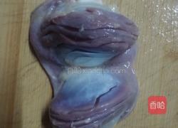 青红椒炒鸭胗、心的做法图解3