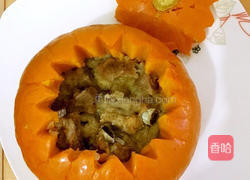 南瓜蒸排骨的做法图解7