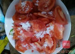 糖拌西红柿的做法图解4