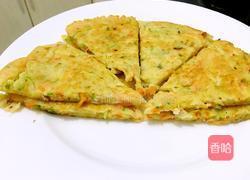 西葫芦胡萝卜蛋饼的做法图解8