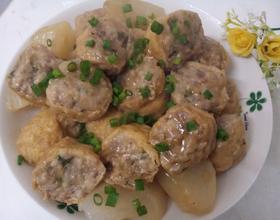双肉酿油豆腐[图]