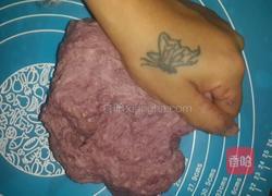 紫薯豆沙包的做法图解5