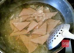 尖椒炒羊血的做法图解3