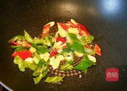 尖椒炒羊血的做法图解5