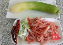 肉炒萝卜丝的做法图解1