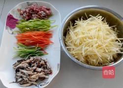 土豆丝卷饼的做法图解4