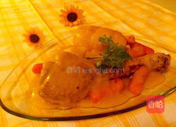 土豆炖火鸡腿的做法图解10