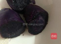 紫薯丸子的做法图解1