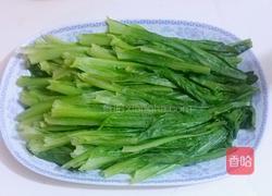 肉酱汁浇麦菜的做法图解5