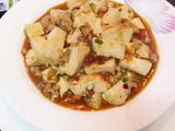 肉末烧豆腐