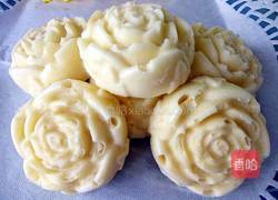 玫瑰花蒸蛋糕的做法图解13