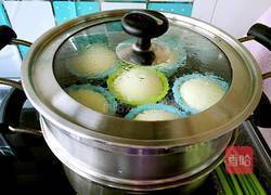 玫瑰花蒸蛋糕的做法图解9