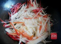 土豆丝卷饼的做法图解3