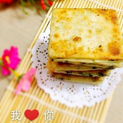 黑芝麻葱油饼的做法[图]