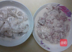 溜双段(肉段和虾段)的做法图解2