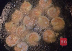 溜双段(肉段和虾段)的做法图解3