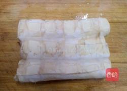 干煸霉千张筒的做法图解1