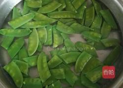 腊味荷兰豆的做法图解4