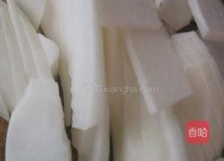 萝卜炒虾的做法图解1