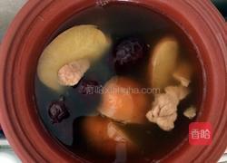 猪肺红枣苹果汤的做法图解3