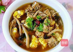 茶树菇玉米龙骨汤的做法图解10