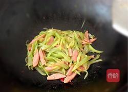 莴笋火腿丝的做法图解8