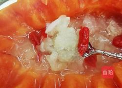 银耳百合木瓜盅的做法图解10