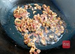 彩椒培根炒黑米饭的做法图解3