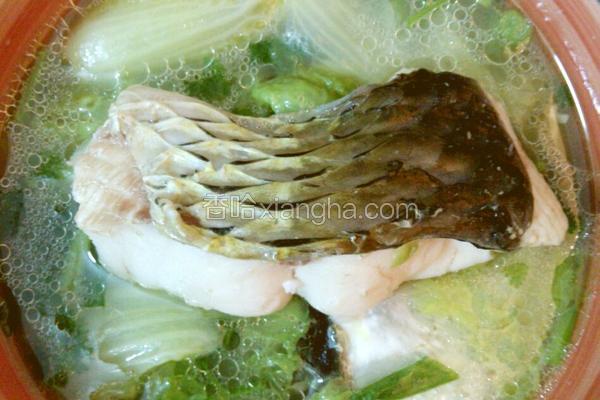 清炖草鱼白菜
