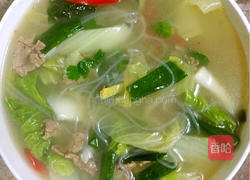 白菜羊肉汤的做法图解10