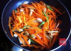 胡萝卜炒肉的做法图解5