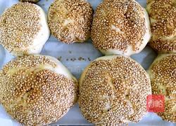 椒盐芝麻酱烧饼的做法图解13