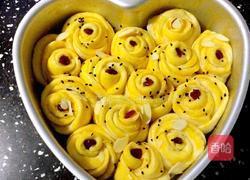 蔓越莓玫瑰花面包的做法图解19
