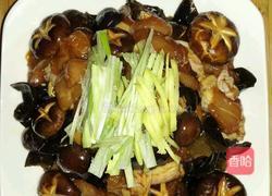 香菇木耳蒸鸡的做法图解4