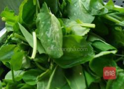 豆尖煮凉虾的做法图解2