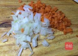 鱿鱼须炒饭的做法图解3