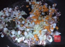 鱿鱼须炒饭的做法图解5