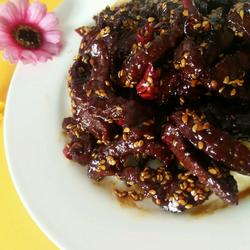 简易麻辣牛肉干的做法[图]