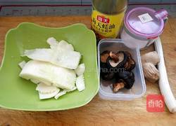 香菇炒白菜的做法图解1