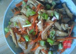 肉片炒香菇的做法图解8