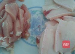 肉片炒香菇的做法图解1