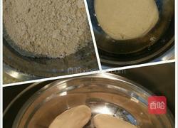 韭菜馅莜面蒸饺的做法图解2