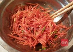 拌红萝卜丝的做法图解3