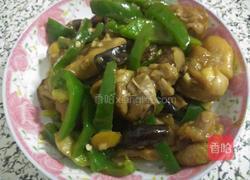 青椒炒鸡肉的做法图解4