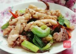 三蔬炒鱿鱼的做法图解6