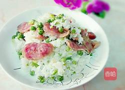 腊肠豌豆饭的做法图解10