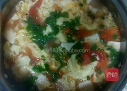 西红柿鸡蛋豆腐汤的做法图解8